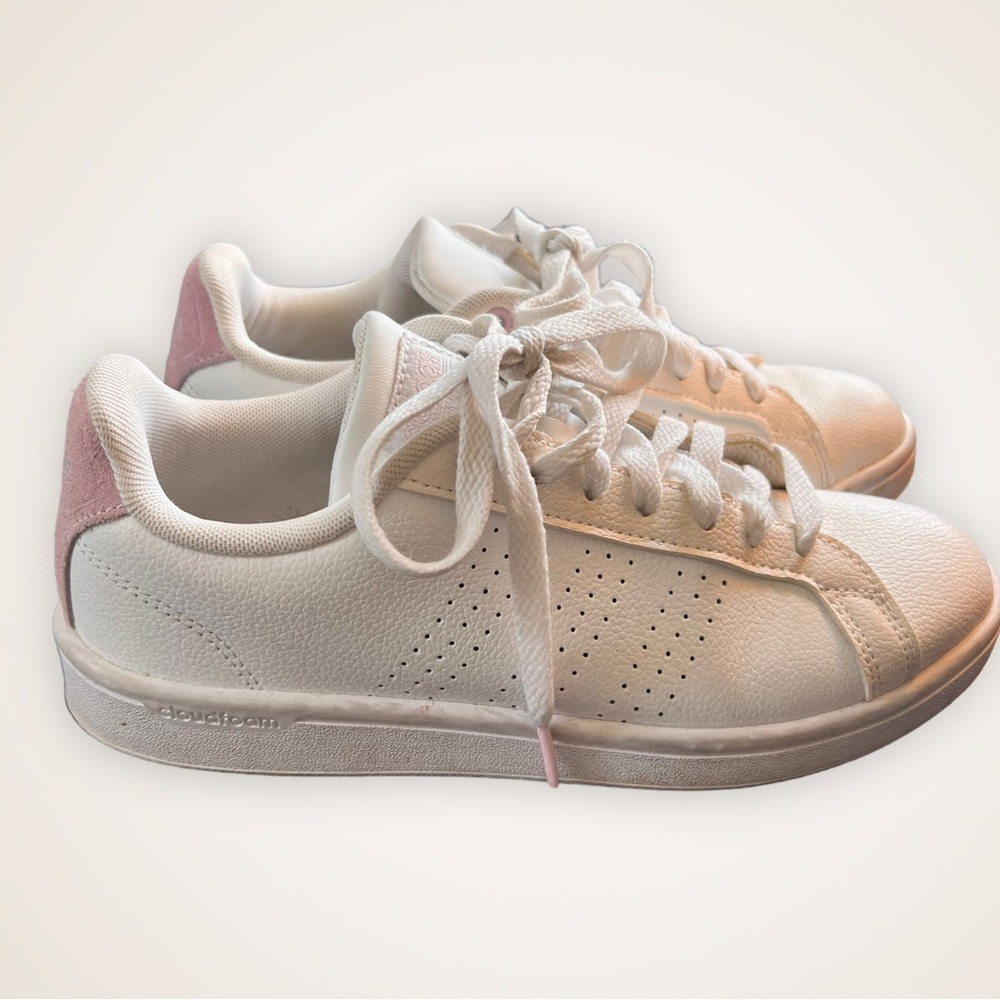 Adidas Advantage Sneaker - Women's 6.5 pink white